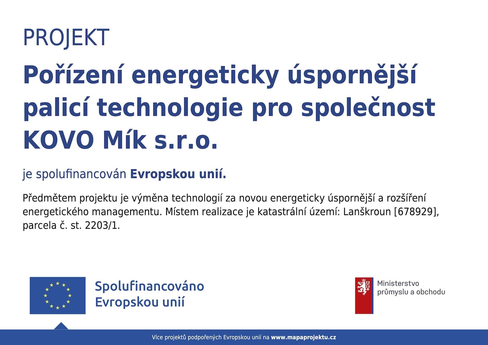 Podpořené projekty